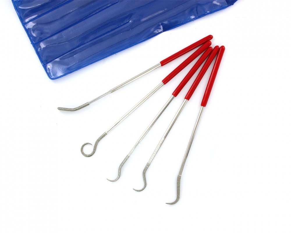 efco Diamant Dateien für Carving, Set von 5 1815305