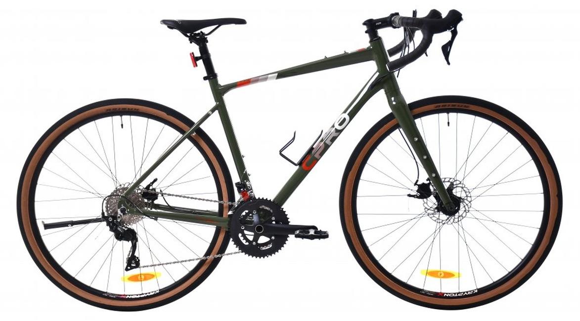 Gravelbike Capriolo G 9.6, grün, Rahmen Größe 49
