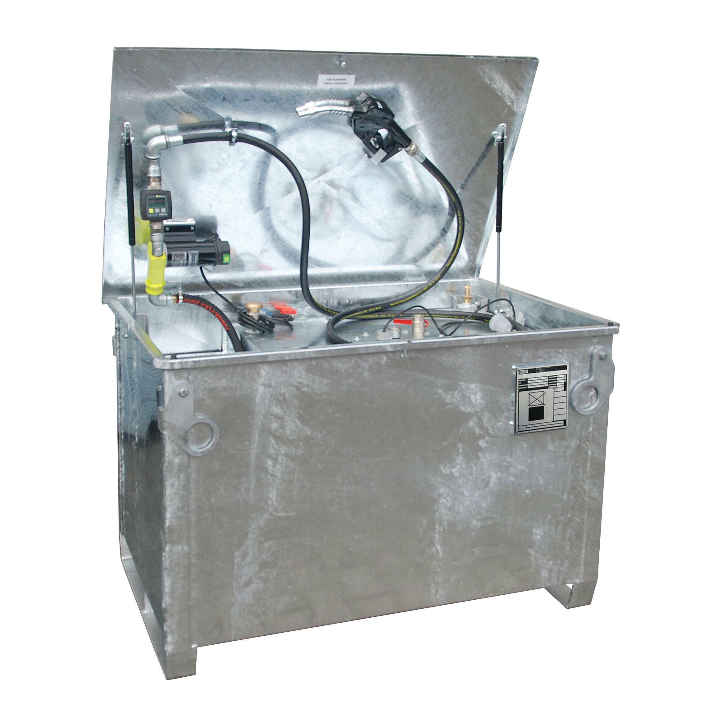 Bauer Kraftstoff-Tank MT 600 nach ADR/RID/IMDG-Code, feuerverzinkt, 600l 4514-02-0000-7