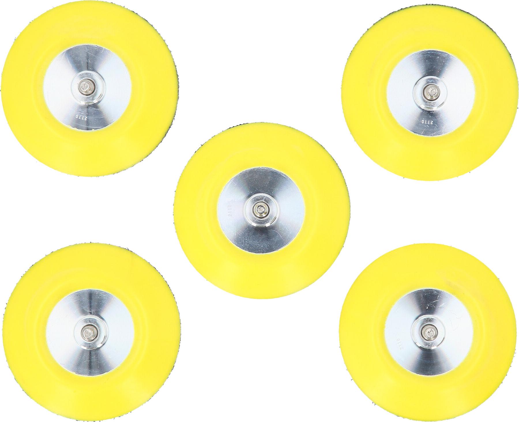 KS Tools Schleifteller Ø 76,5 mm, 5er Pack 515.5112
