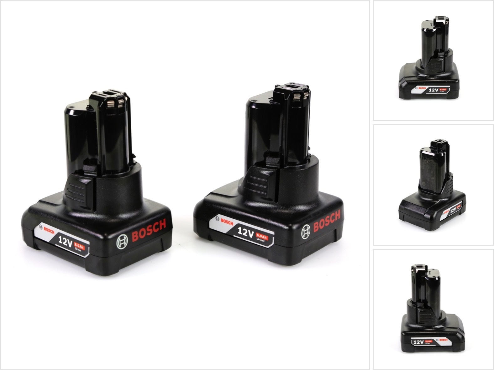 Bosch 1.600.A00.X7M, Akku, 6 Ah, 12 V, Bosch, Bosch, Schwarz 1600A00X7M