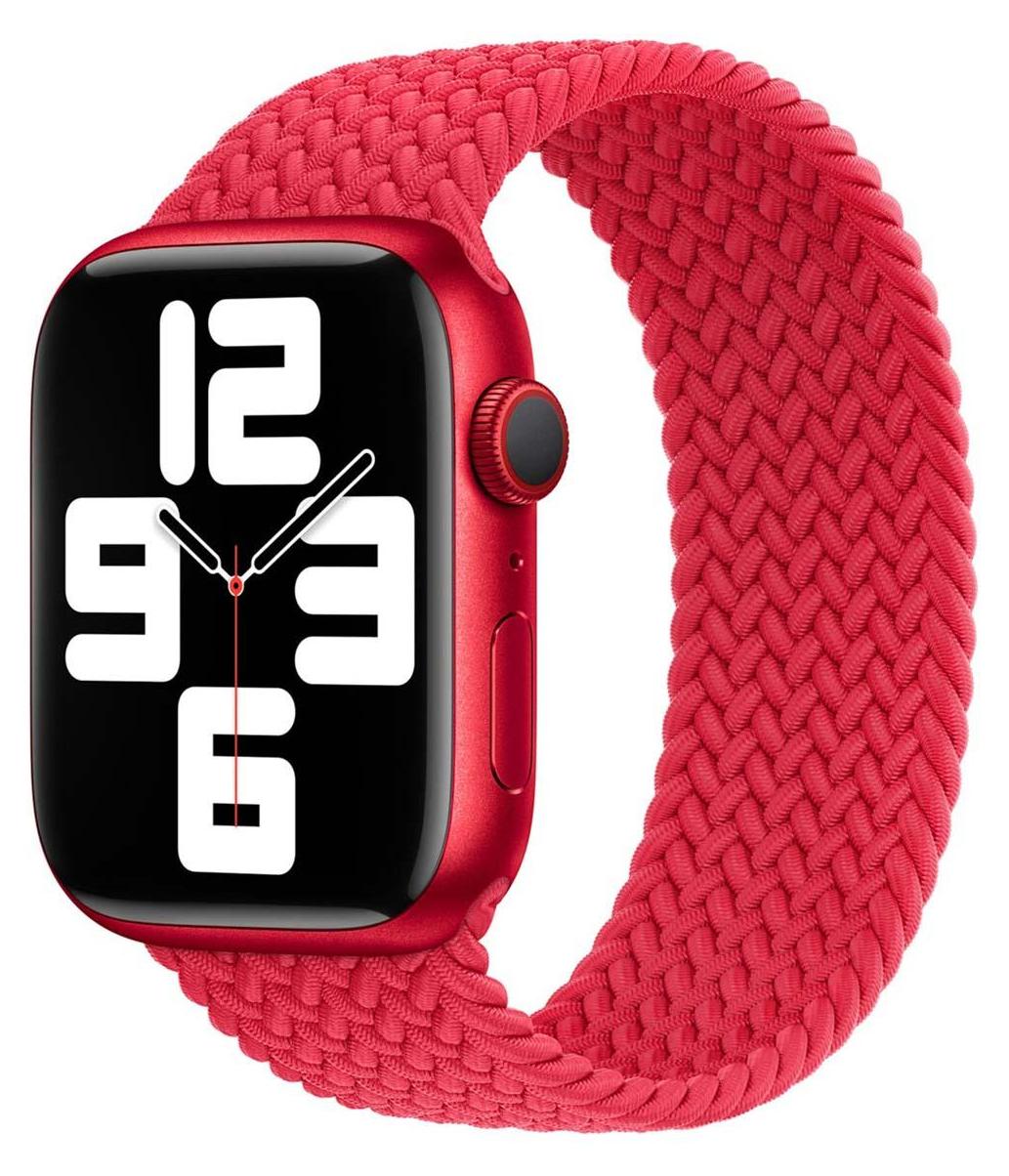 Apple MPCJ3ZM/A, Skupina, Smartwatch, Červená, Apple, Apple Watch Models 42mm 44mm 45mm 49mm, Polyester