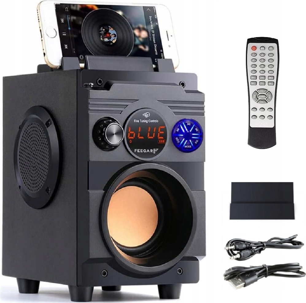 FEEGAR SHOWJET PRENOSNÝ REPRODUKTOR 30 W BLUETOOTH KARAOKE 4000 mAh 3-KANÁLOVÝ