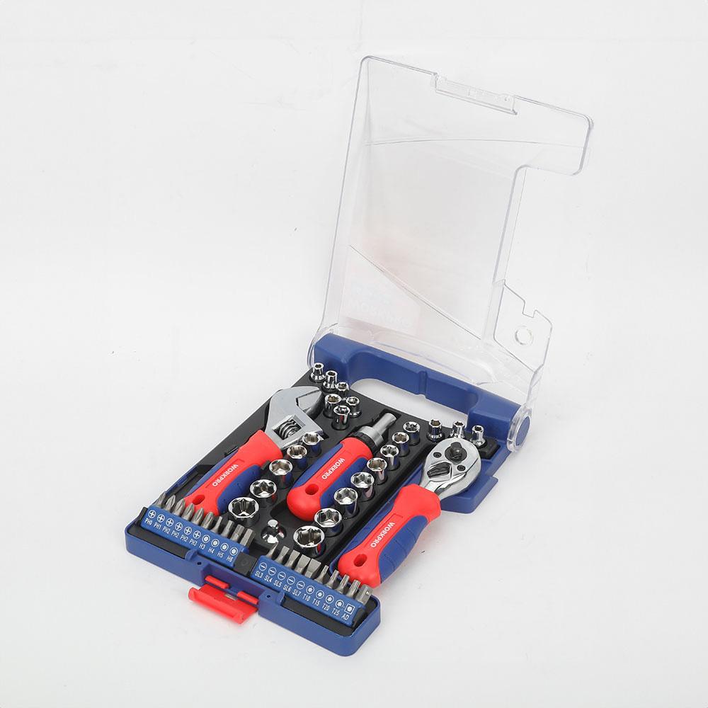 Werkzeugset Kurz Workpro, 46 Teile