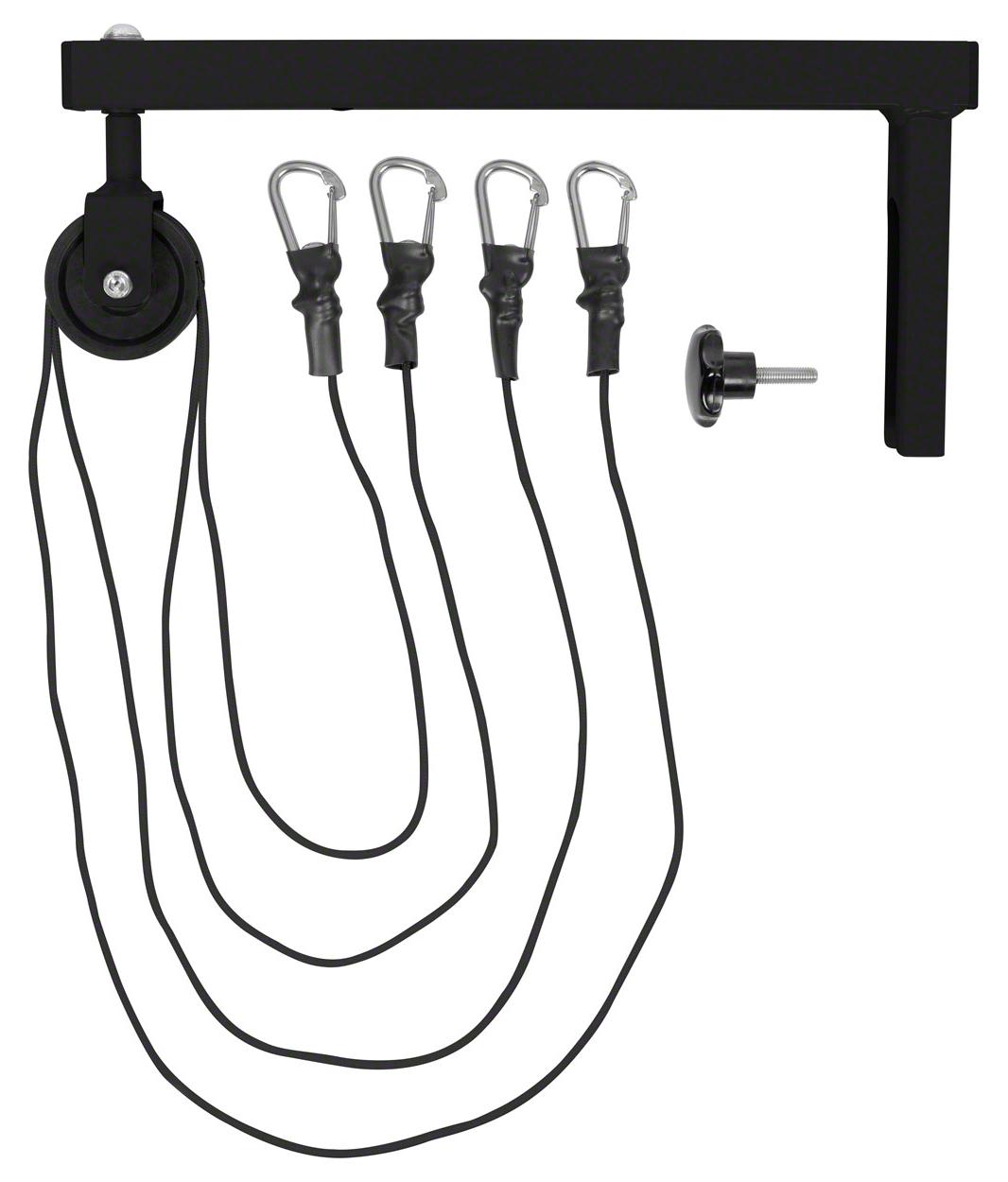 Sport-Tec Lojer Galgen für Doppelzugapparat Speed Pulley 50 kg, Zubehör für Seilzugapparat 2281505