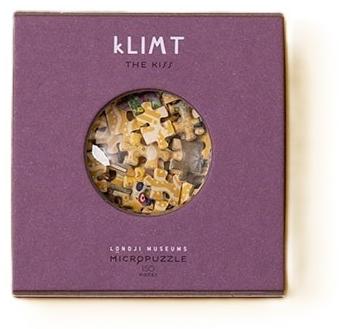 Klimt-Mikropuzzle – „Der Kuss“, Londji