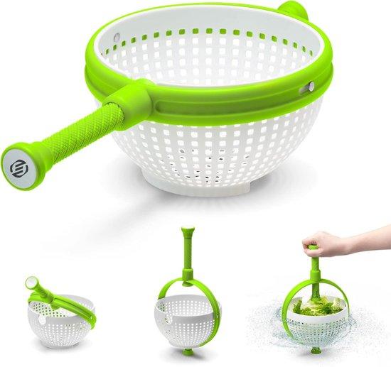OEM Salatenspinner mit 3 Ebenen - 3-Legiger Metall-Salatenspinner 2026