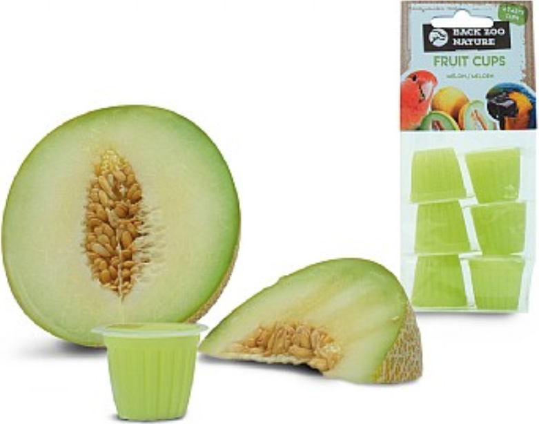 Back zoo nature MeLoNa aromatisierte Gelees für Papageien 6 Stück