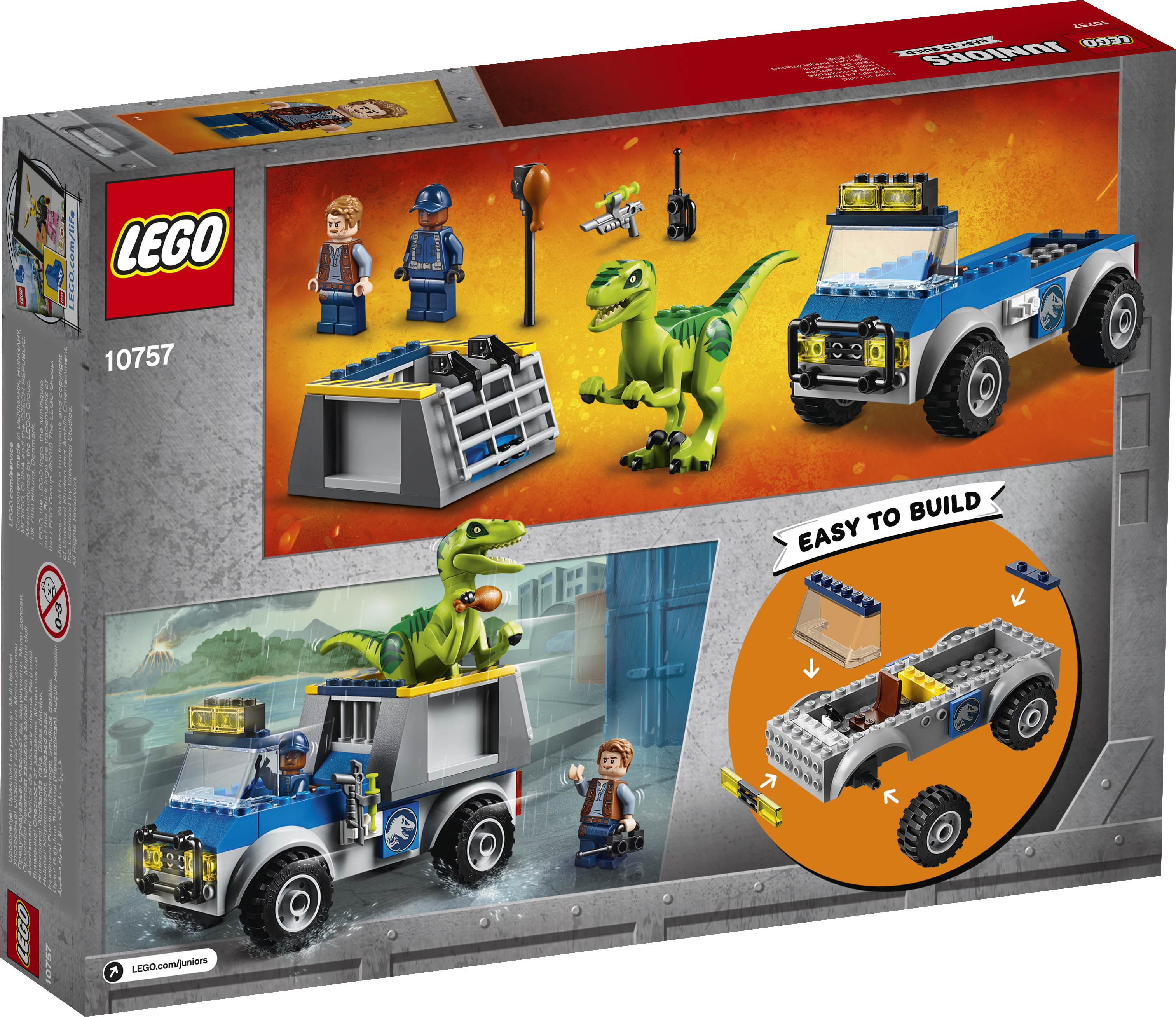 LEGO® Juniors Raptoren Rettungstransporter 10757