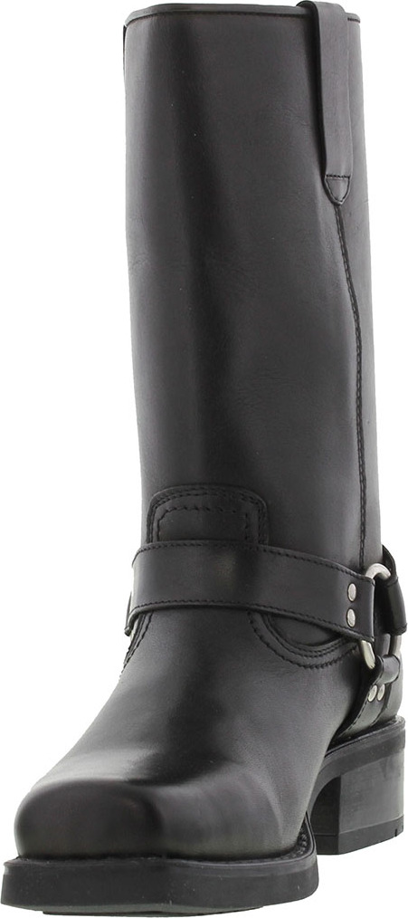 Gringos Pánske kožené topánky Harley Western Harness DF578 (43 EU) (Black)