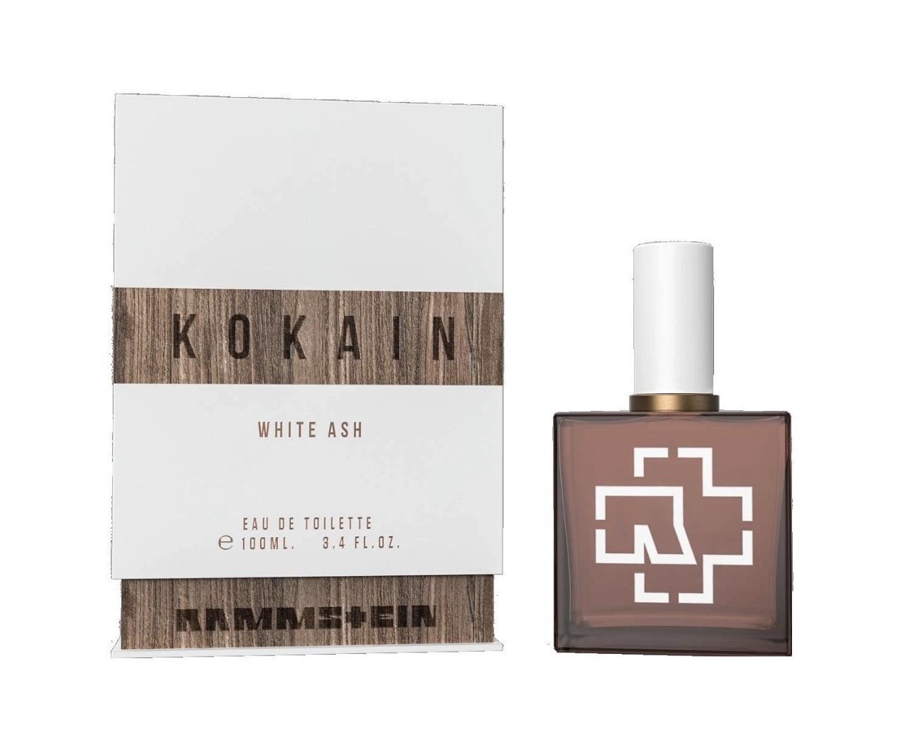 Rammstein Unisex Parfum ”Kokain White Ash” 100 ml - Eau de Toilette Spray for MAN & WOMAN