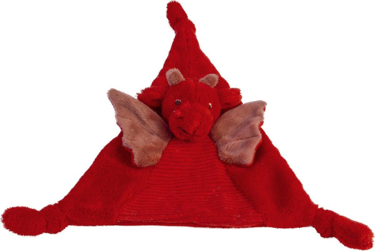 Happy Horse Kuscheldecke Dragon Tine - rot - 24 cm - Kuscheldecke - Babygeschenk 10484003-0-0