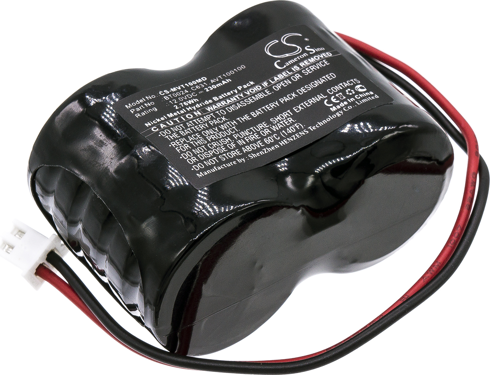 TECHTEK Akku Kompatibel mit [IMEX] 421, BR0024, BT0022, CT Plus Doppler, DOP, DOP CT, Dop Ct+, DOP CT+ Doppler, DOP-CT Doppler, Free DOP, Free DOP Pr AVT100100, BT-U024, BT0024, C631