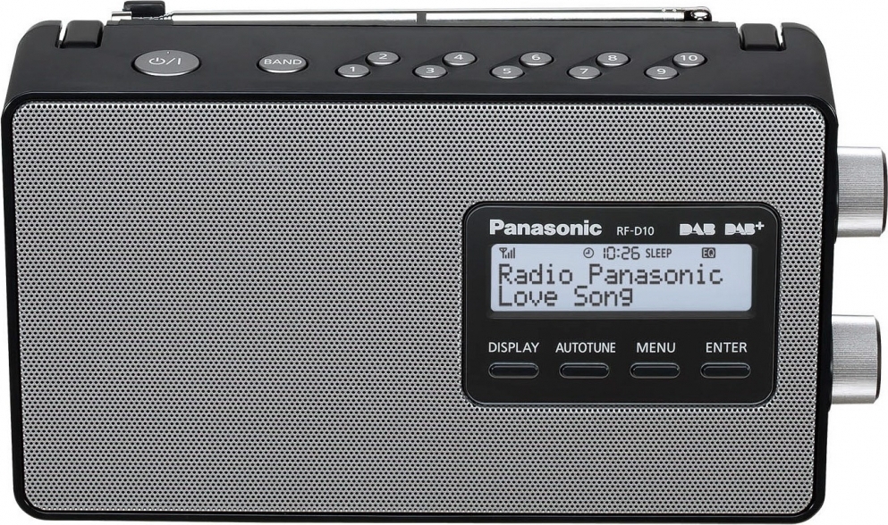 Radio Portatile Panasonic RF-D10EG - Digitale DAB+/FM, Display LCD - Foto 3