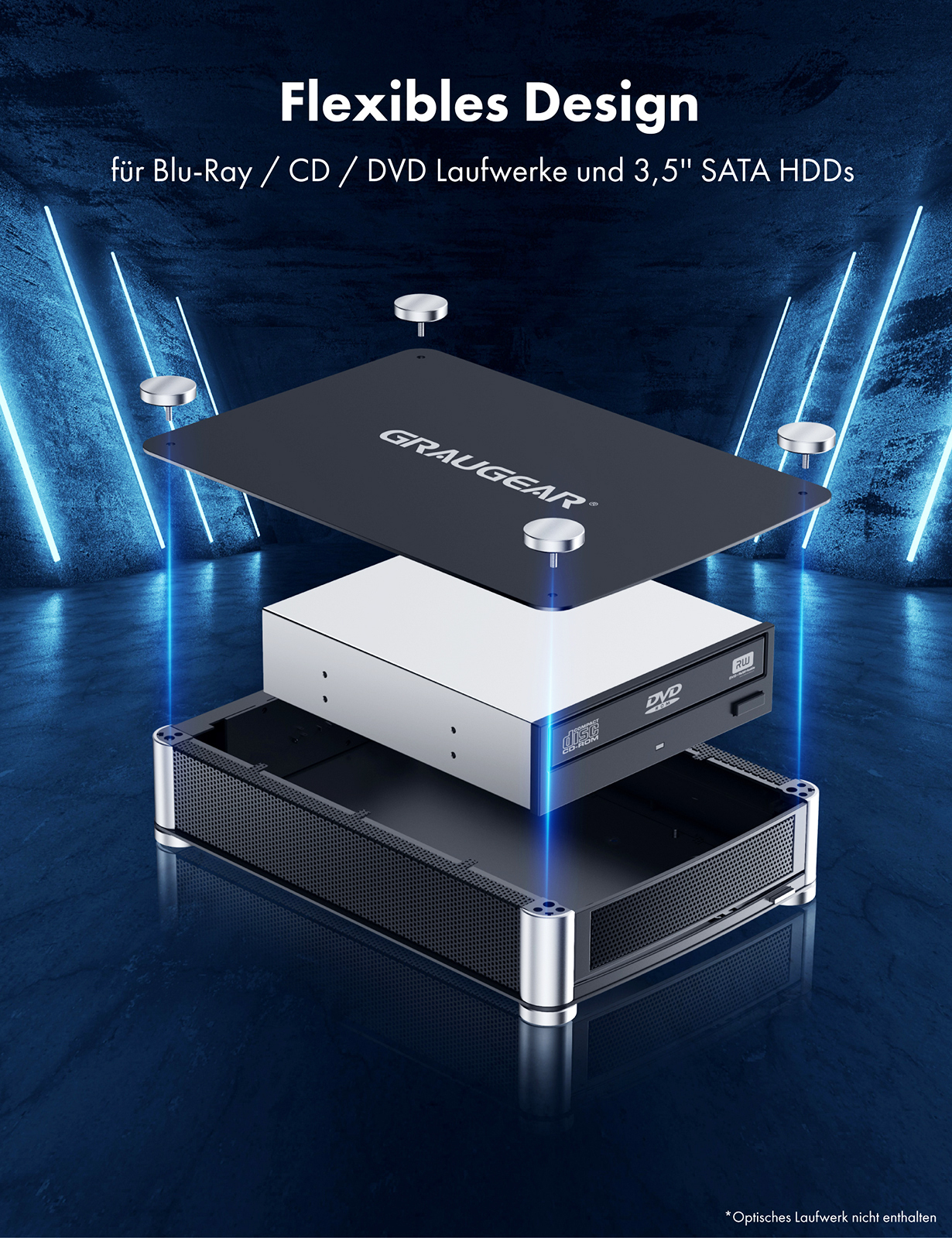 Externes Dvd Laufwerk Gehause