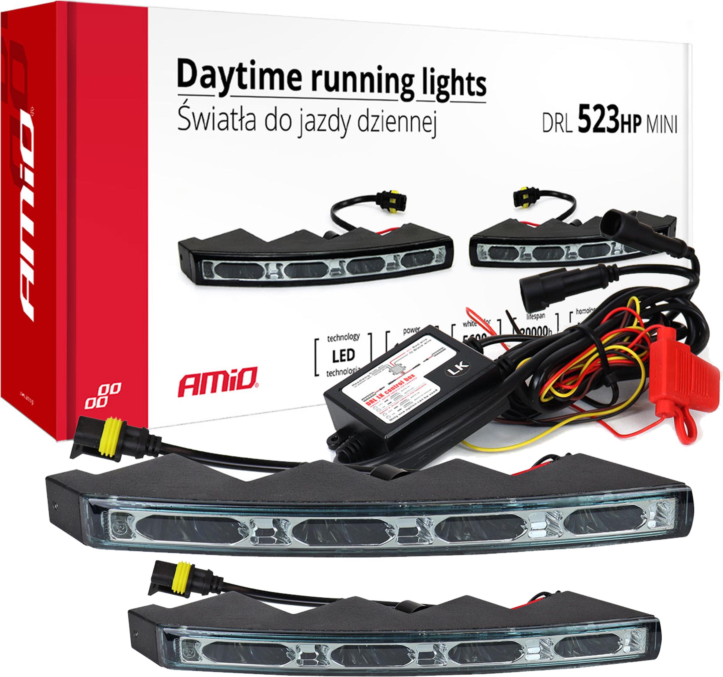 AMIO Światła LED 523HP mini / 01526