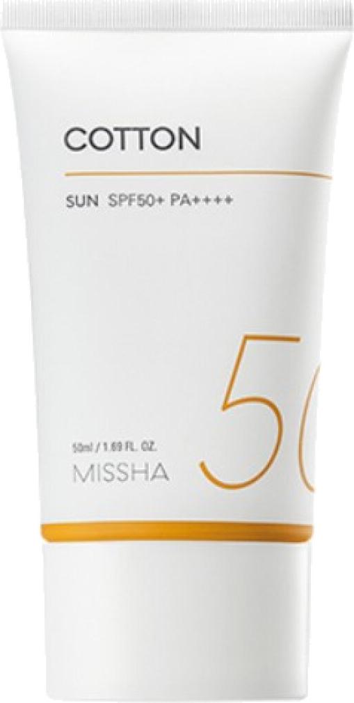 Missha Mineralische Sonnencreme SPF50+ - Leichte Schutzformel, 50 ml MS201336