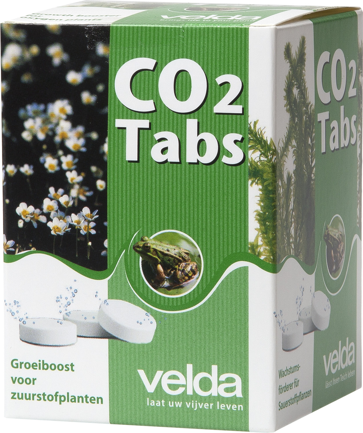 Velda CO2-Tabletten, 24 Stück, für Teichpflanzen, zur Wachstumsförderung SCAN8711921060555