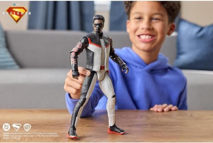 Spin Master Actionfigur Mr. Terrific, 30 cm, Superman Film, 11 Artikulationspunkte, Ab 4 Jahren SPI6073797