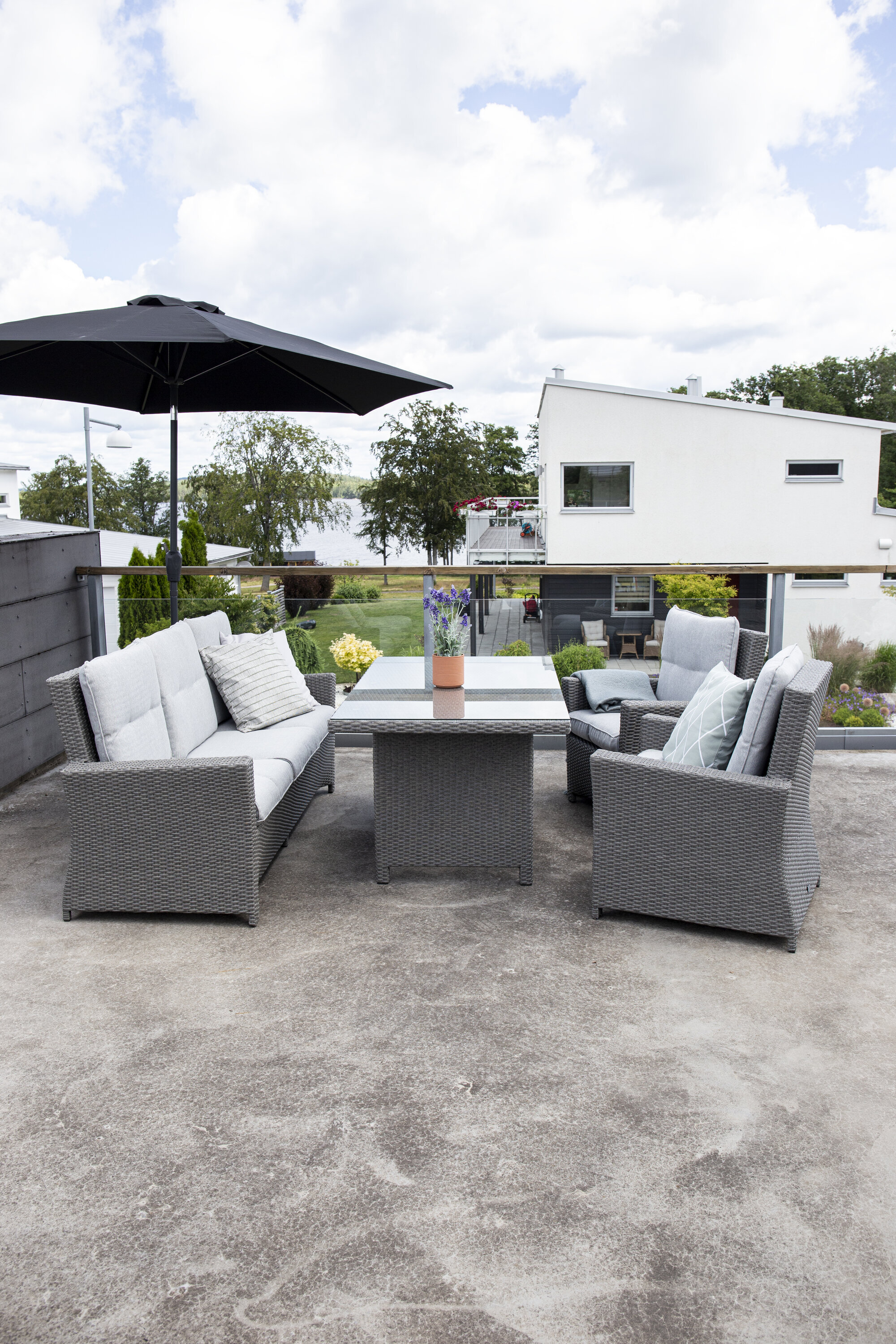 Venture Home Lounge Set Brentwood Grey