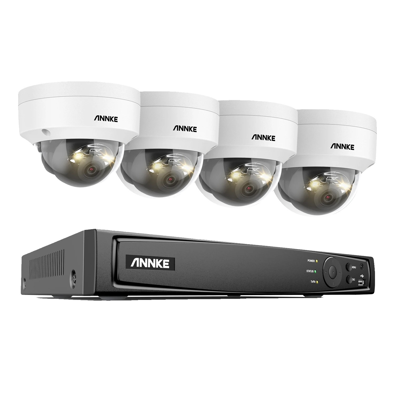 12MP bezpečnostný kamerový systém PoE, detekcia pohybu, vodotesný IP67 , 0TB-a