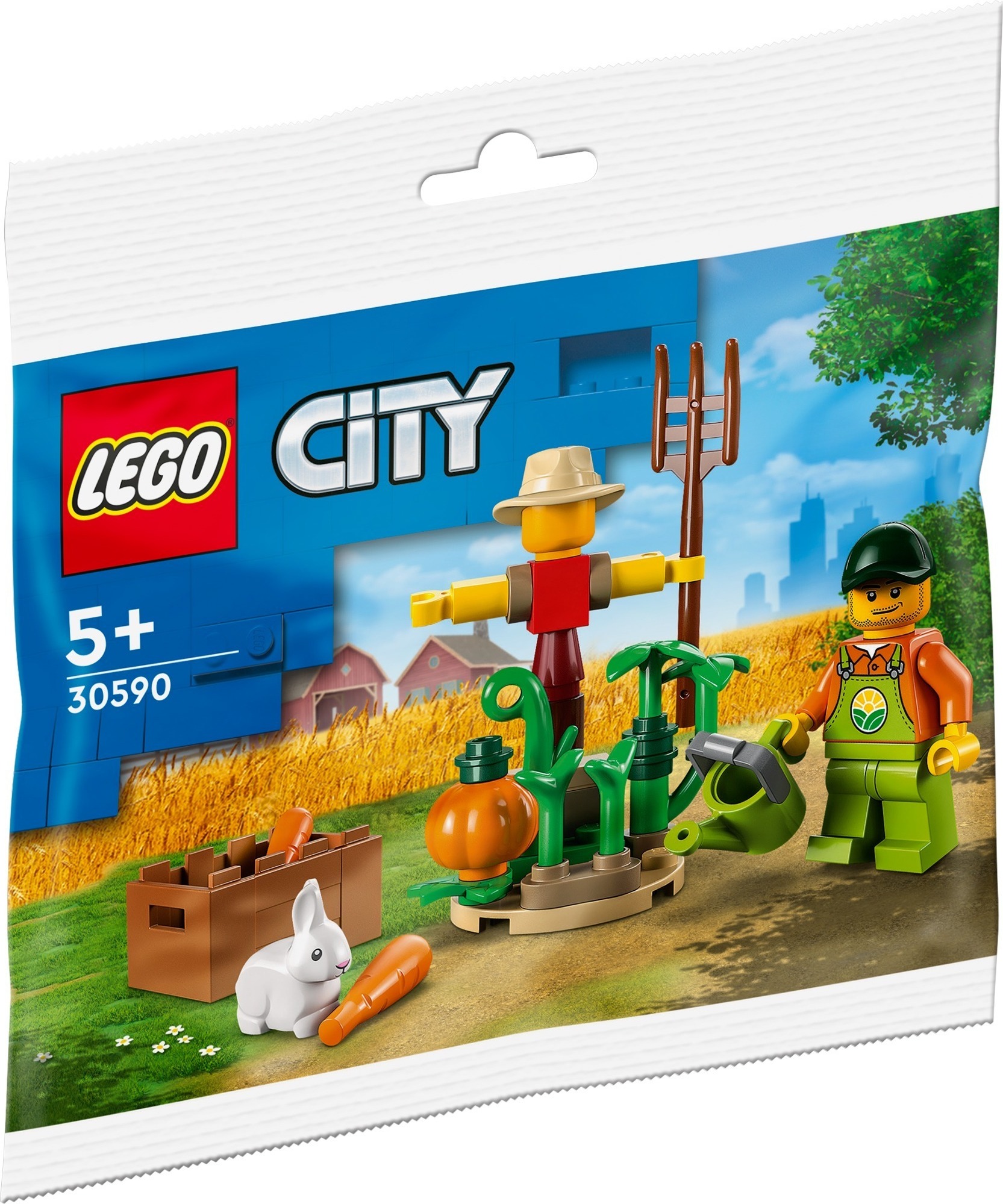 LEGO City 30590 Záhrada na farme so strašiakom