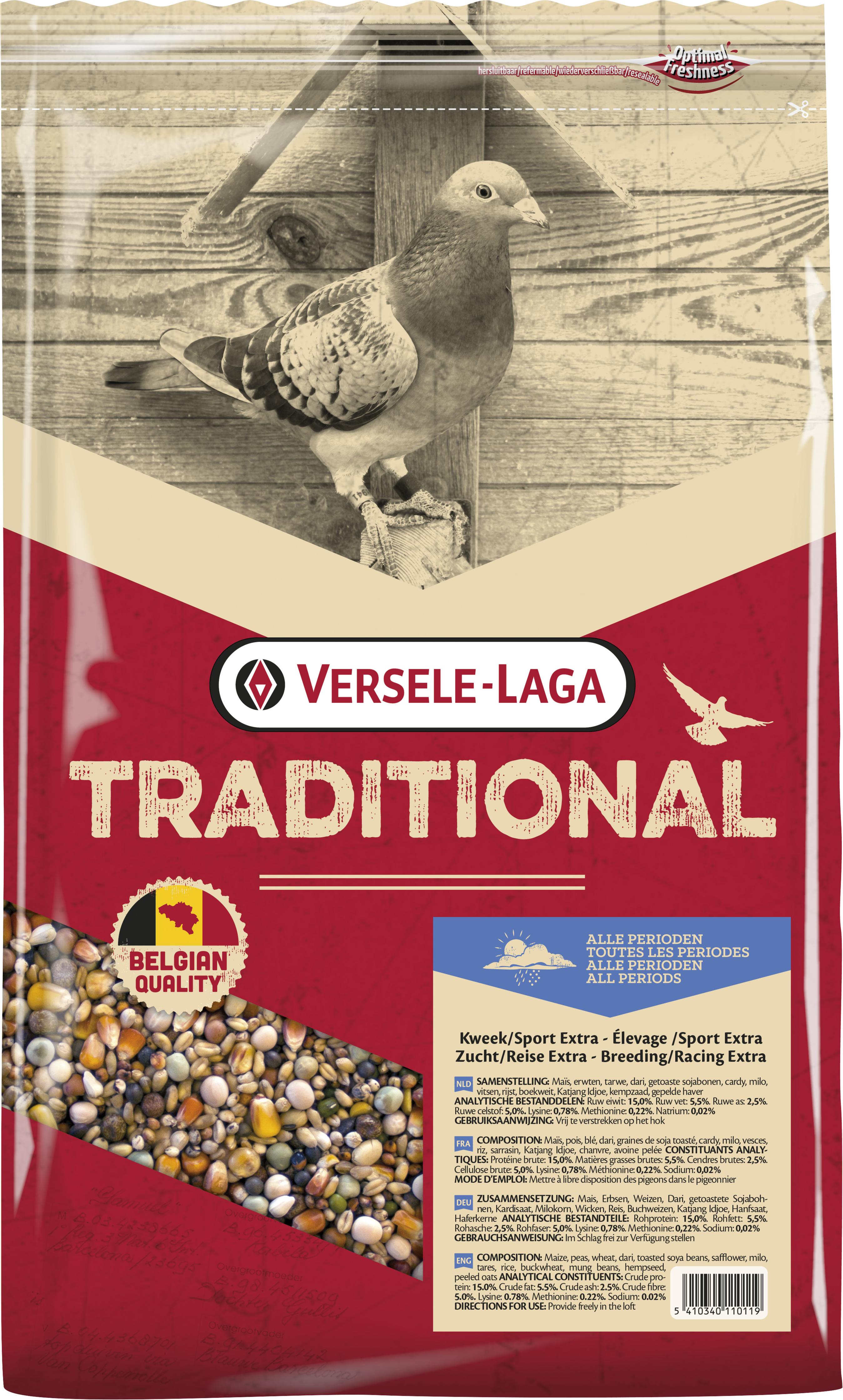 Versele-Laga NV Traditional Zucht & Reise Extra - 5 kg NEW-527
