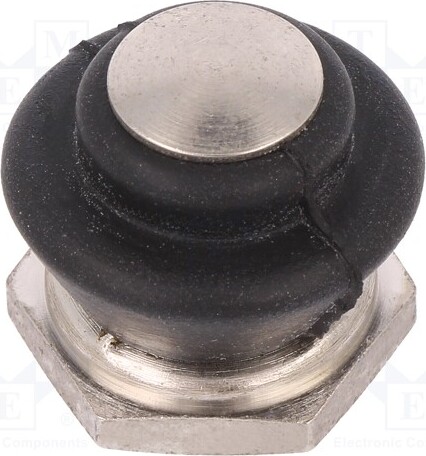 TNE 1x Kappe Mat: Neoprengummi : für Taster 343.002.023 Stard-Sc _1GH_343.002.023