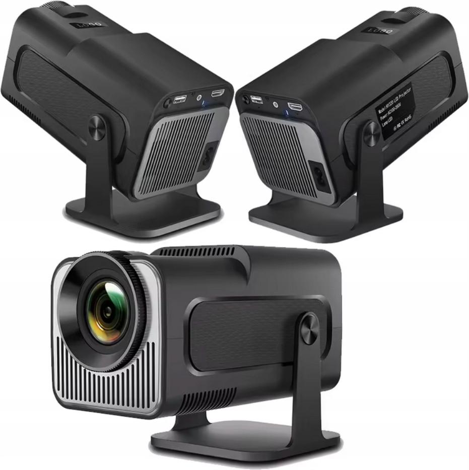 Projektor Android 11 Android 11 4K, Wifi6 Bt5.0, 85-200 Zoll, 300 Ansi Lumen