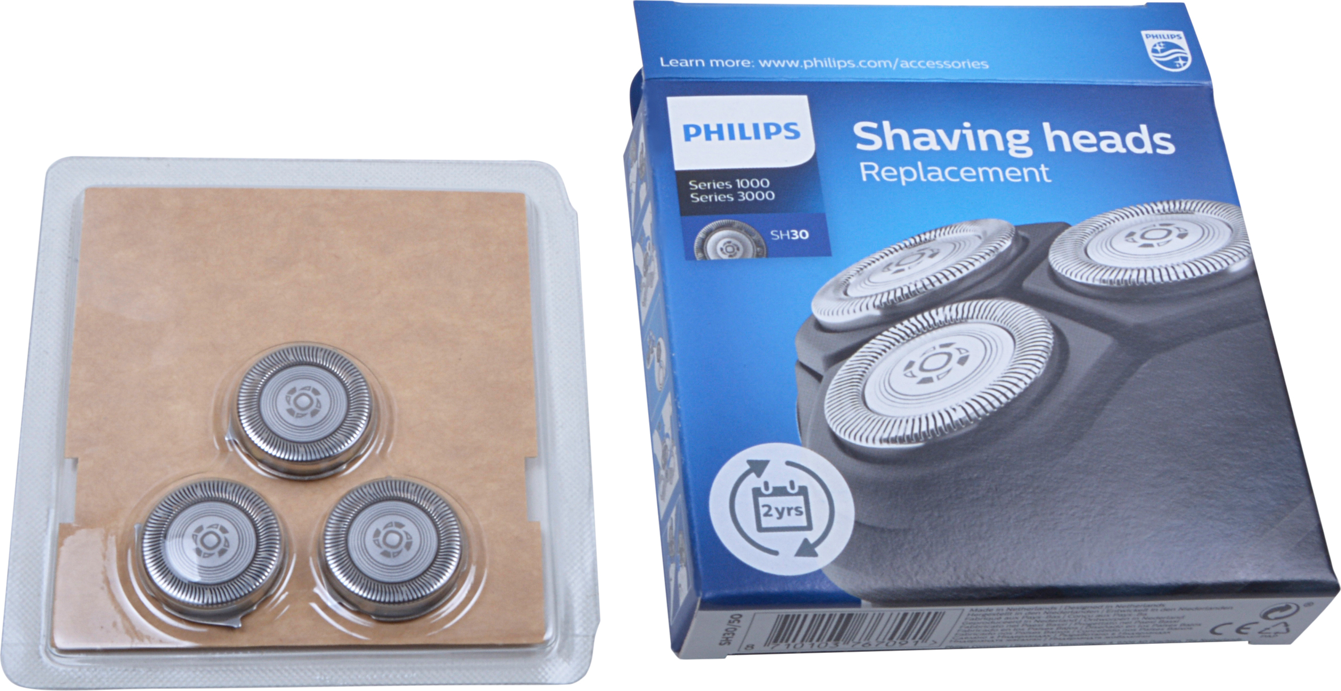 Philips rasierkpfe SH30 Fr Serien 1000 20003000 Original Originalteil Anzahl 3