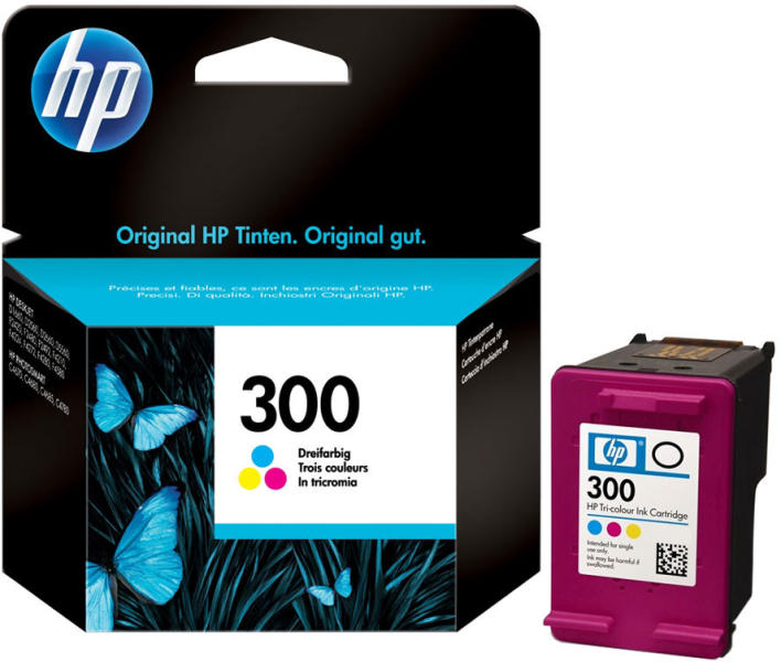 HP 300 Farbtinte, 4 ml, 165 Seiten CC643EE
