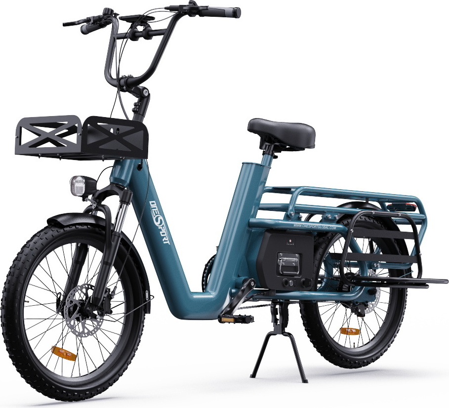 SmartAI E-Bike Longtail Cargo-E-Bike Elektro-Lastenfahrrad fürfür eine große Familie 27Ah 25km/h