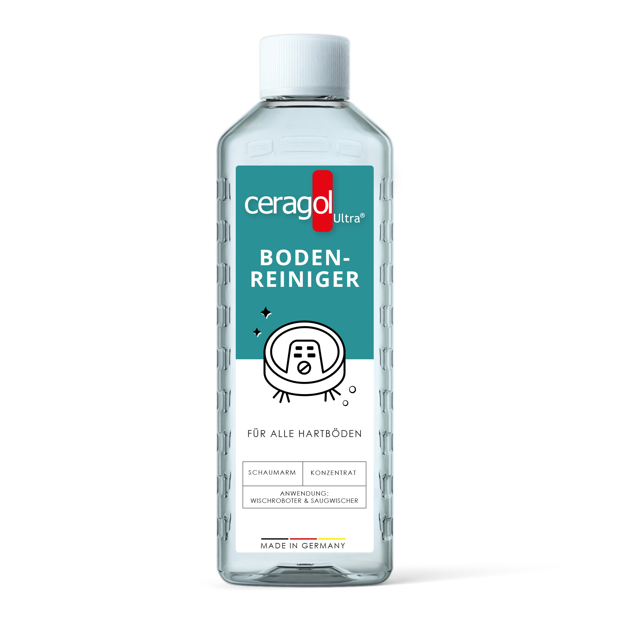PandaCleaner 1L Bio Reinigungsmittel Für Wischroboter – Streifenfrei, Materialschonend, Für Alle Böden & Alle Marken