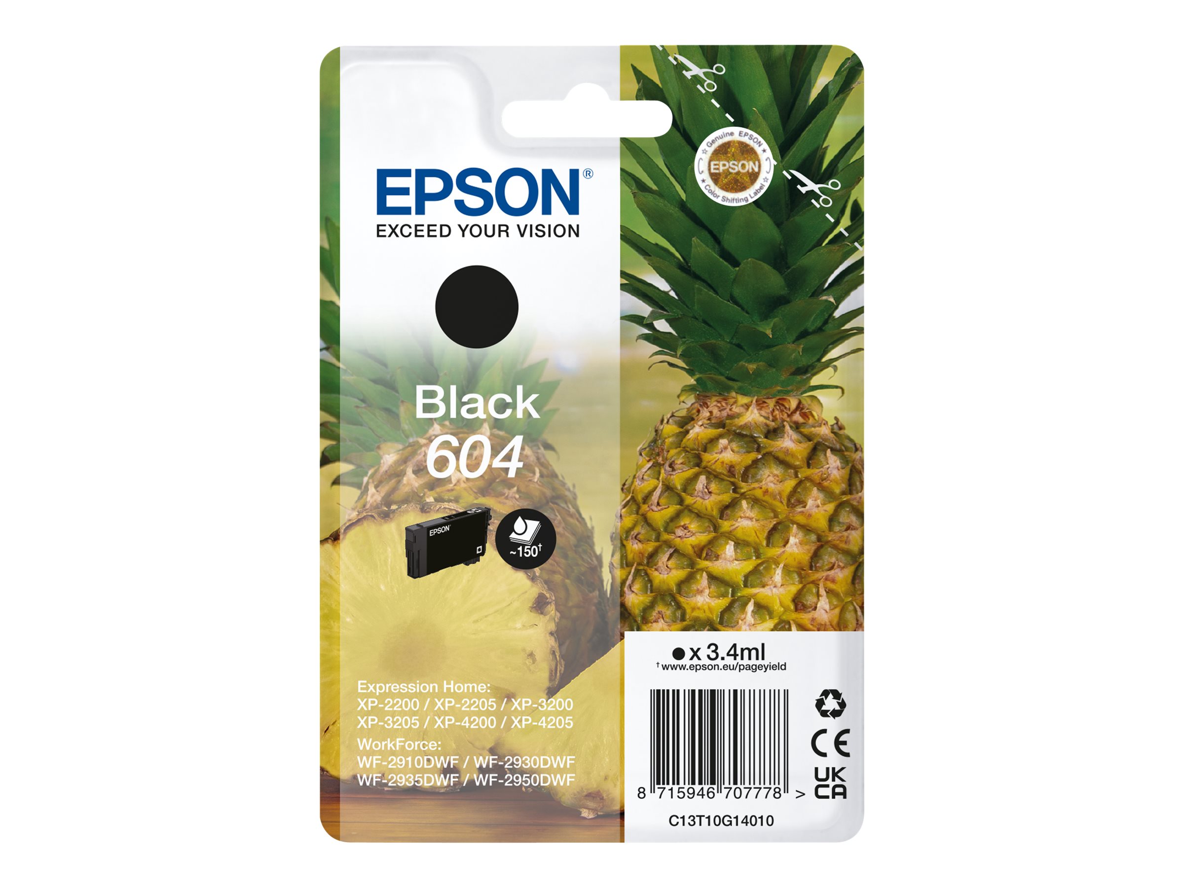 Epson 503XL Chillies, Genuine Multipack, XL Black Standard Colours Ink  Cartridges