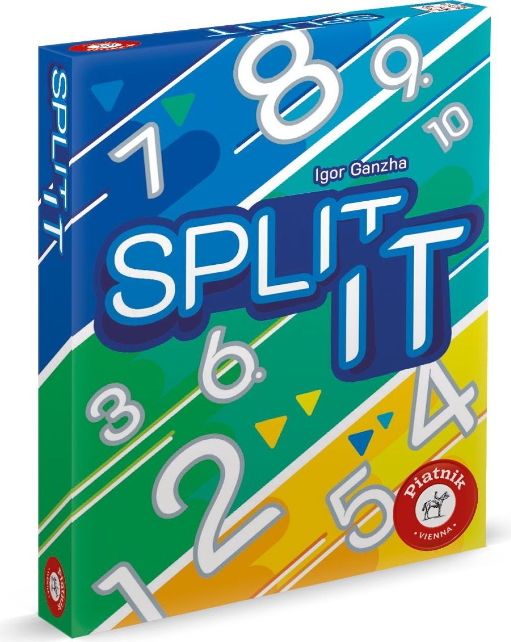 Piatnik Split it – Kniffliges Kartenspiel für 2-4 Spieler ab 8 Jahren 6675