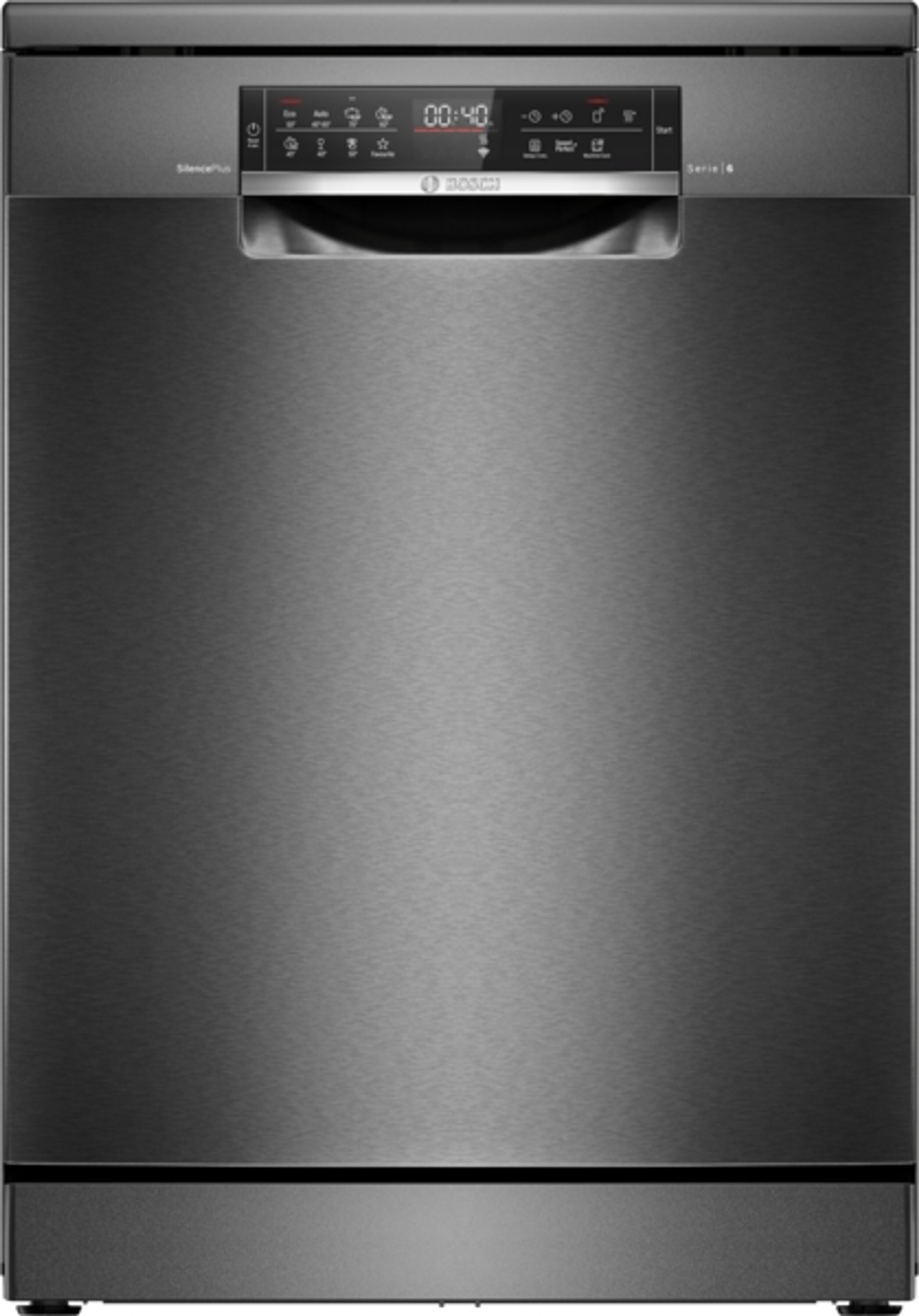 Bosch SMS6ECC12E Serie 6, Smarter Geschirrspüler Freistehend, 60 cm