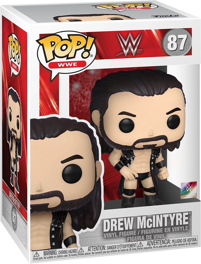WWE - Drew McIntyre 87 - Funko Pop! - Vinyl Figur 54662