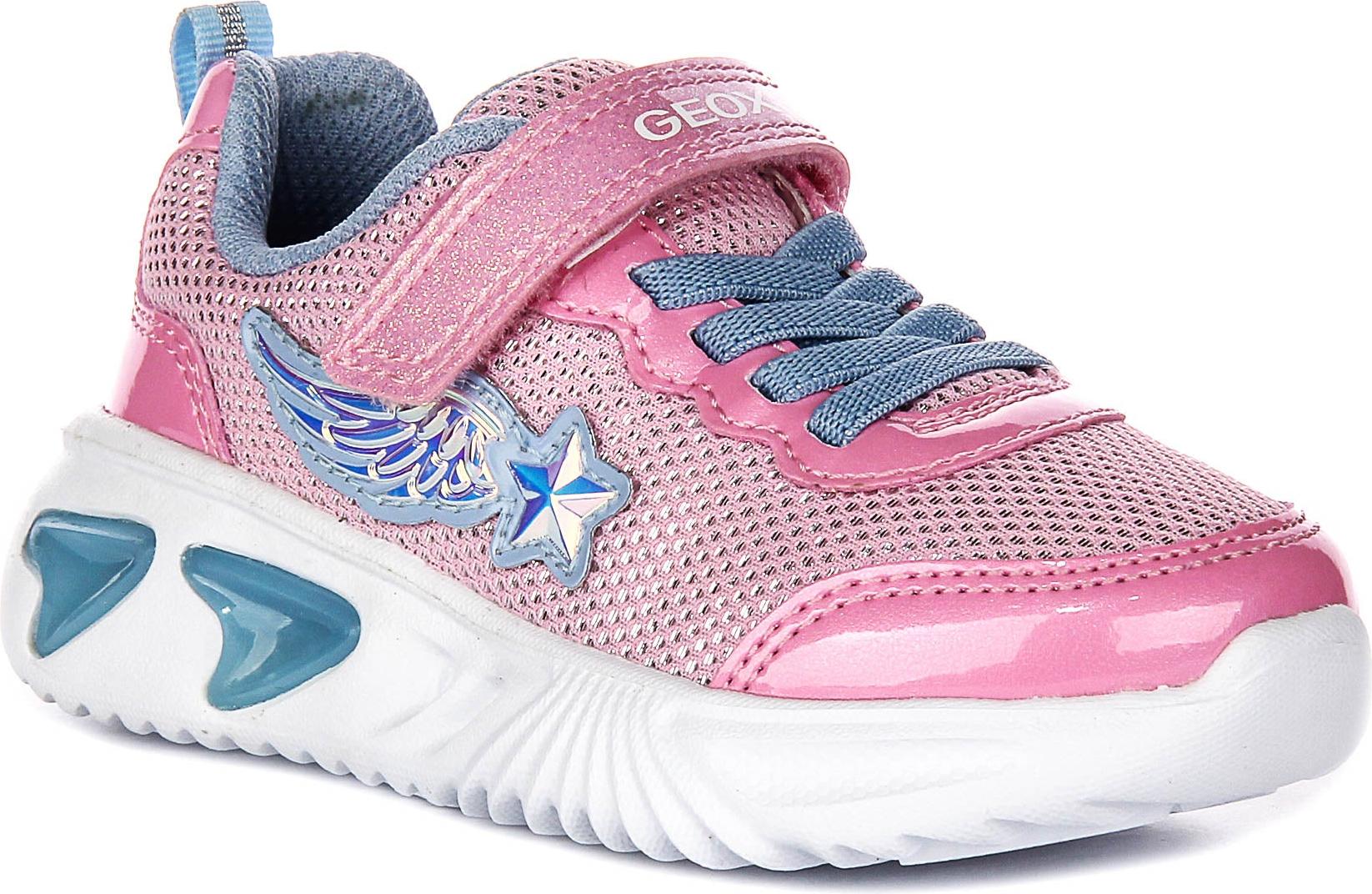 Geox J Assister G B In Pinkmulti For Kids – 13 UK - 32 EU - 1 US / Pinkmulti