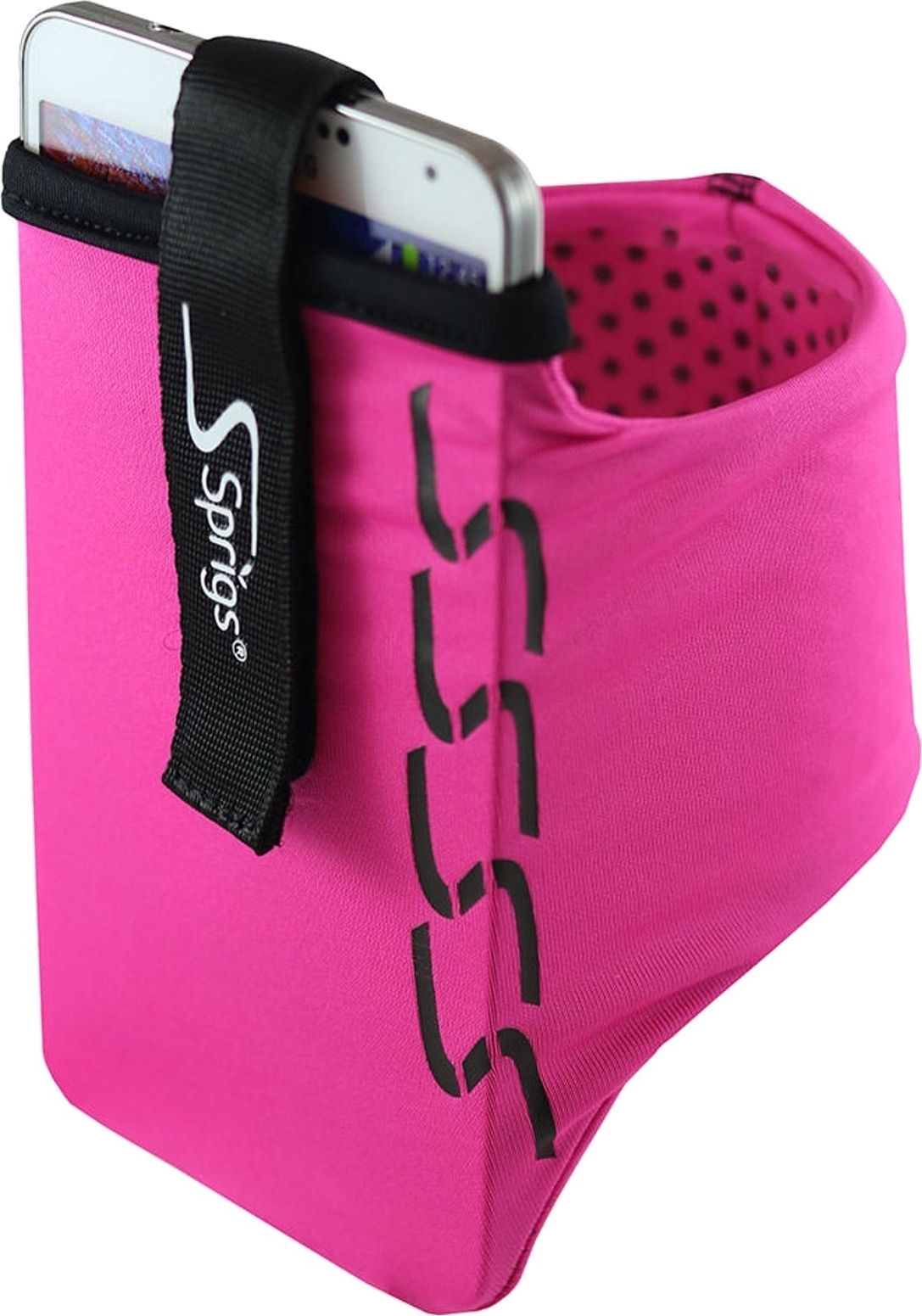 Sprigs Uni Oberarmtasche Banjee , Pink Schwarz, S 552