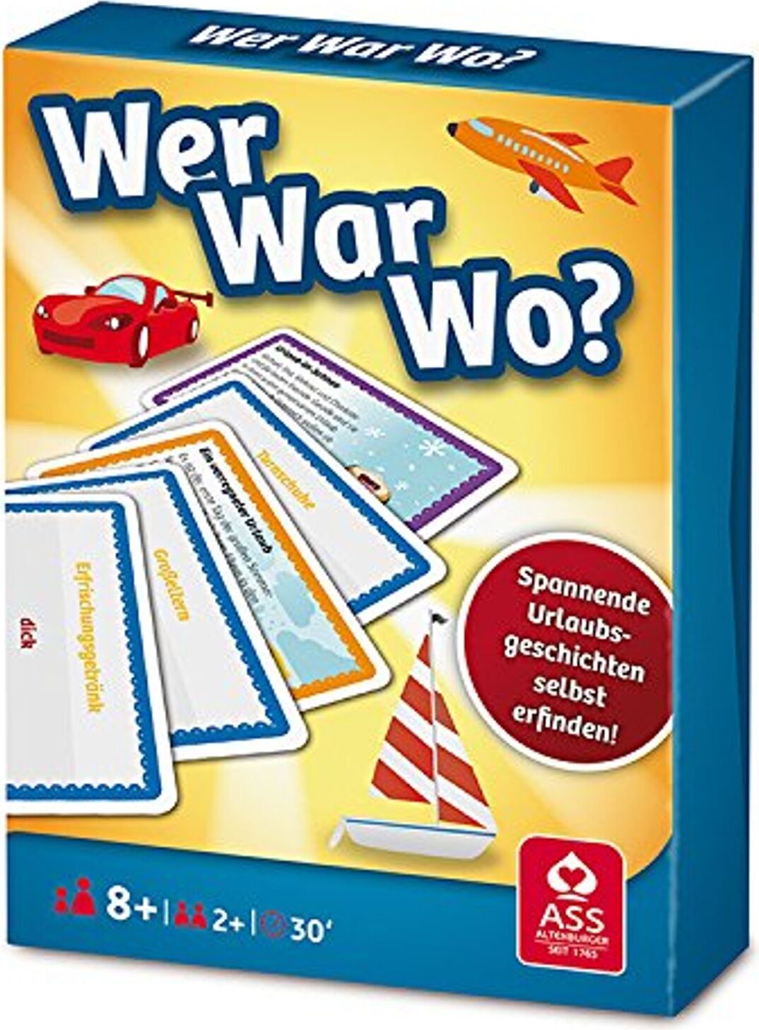 ASS-Altenburger ASS Altenburger 22509583 - Wer War Wo ? Spiel ASS22509583