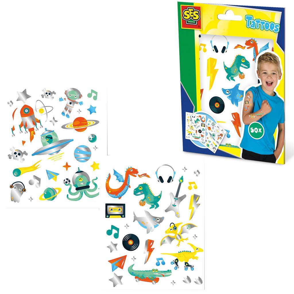 SES Kindertattoos 50 Stück 14281 42810