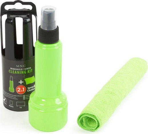 HomeShopXL Bildschirmreinigungstuch – mit Spray – Reinigungsset für Telefon/Bildschirm/Windows – 150 ml 55692