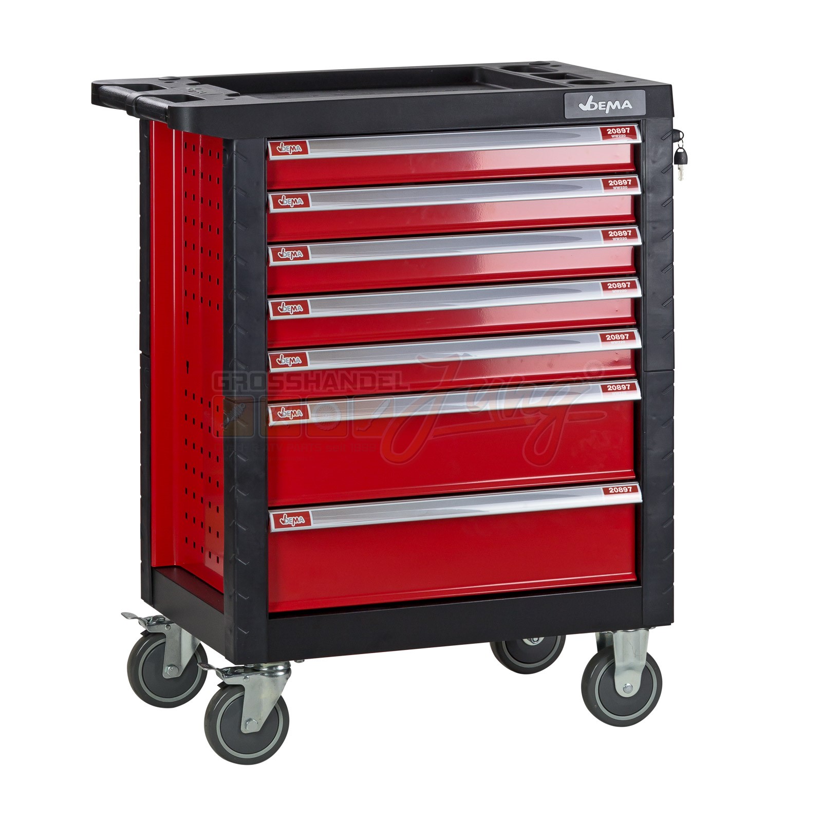 Werkstattwagen 'Carlos' 7 Schubladen