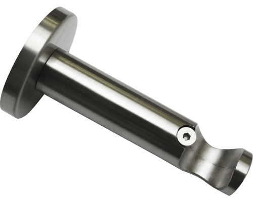 Gardinia Träger offen zu Stilprogramm Chicago, Ø 20 mm, edelstahl-optik 10011152