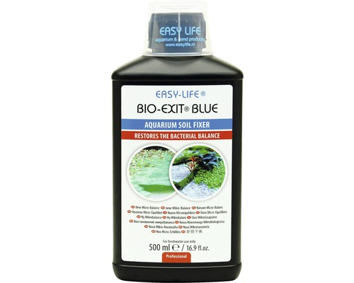 Easy Life -Exit Blue, 500 ml, Bei bestimmungsgemäßer Verwendung ist die Behandlung nicht schädlich für Fische, Pflanzen,... BEB0500