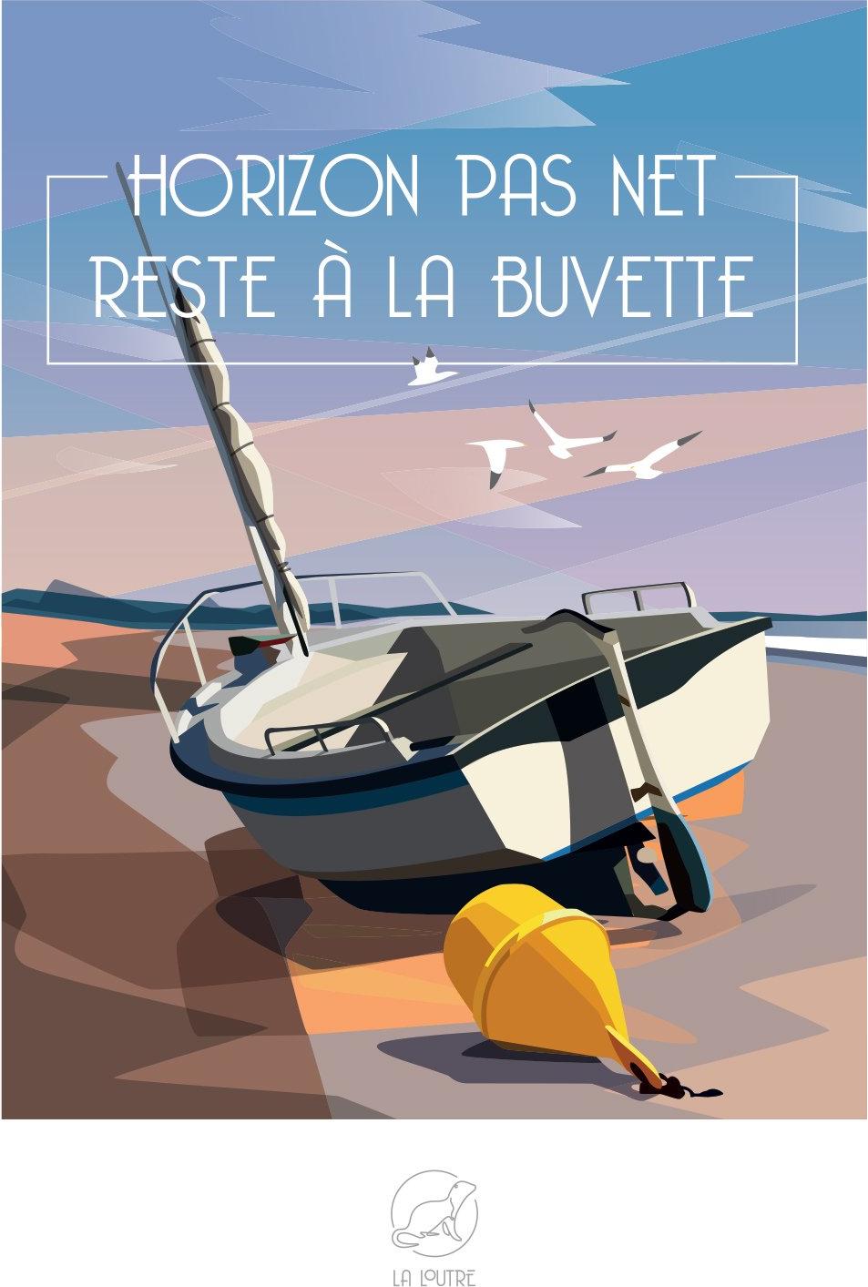 La Loutre puzzels La Loutre Puzzle HORIZON pas net reste à la buvette - 1000 Teile 33890