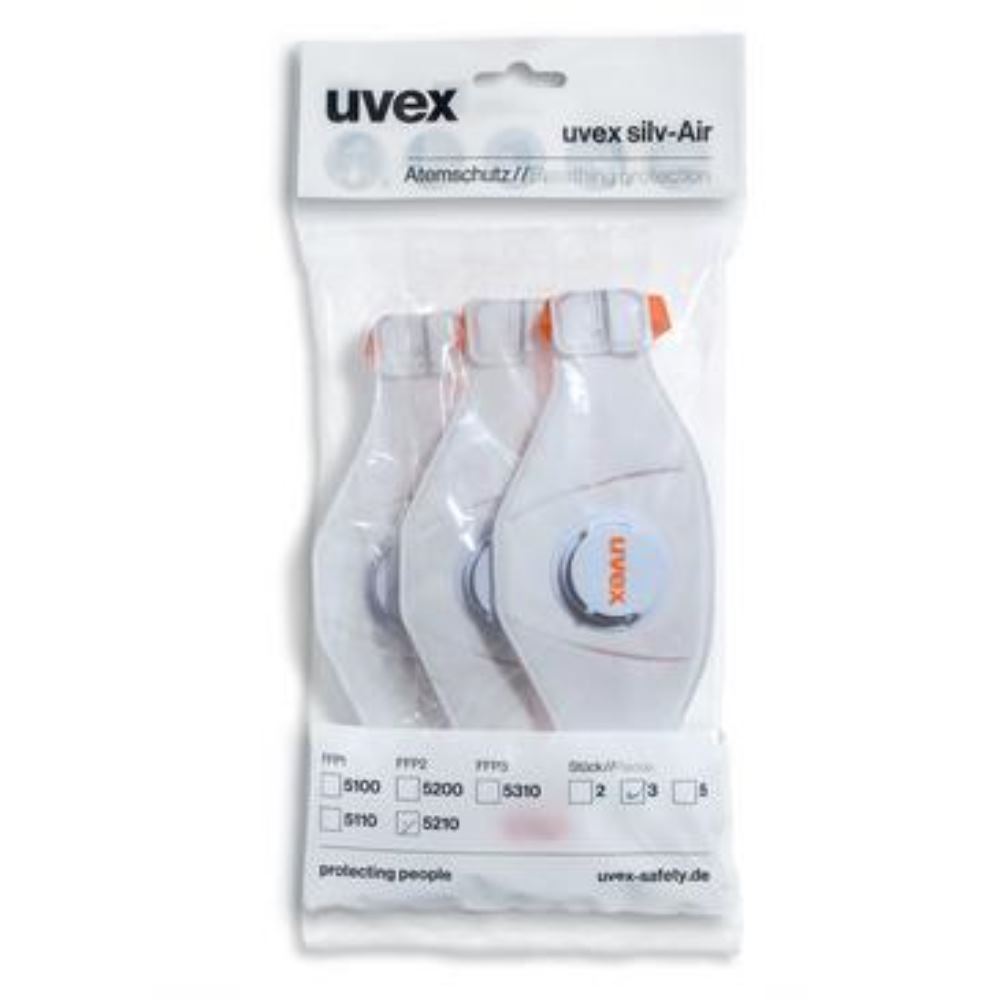 silv-Air premium 5210 FFP2 3er RETAIL VPE: 3