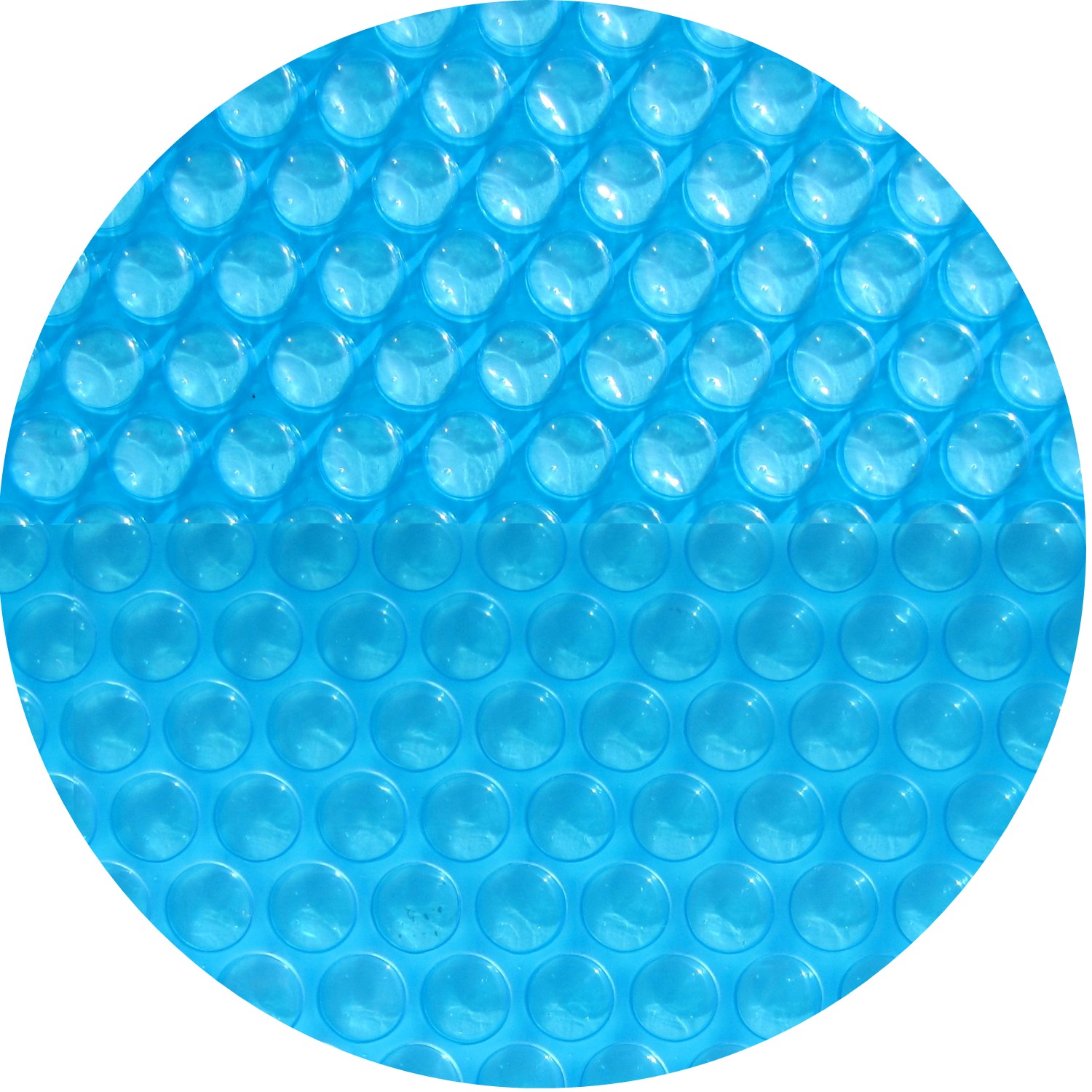 Stärke Pool-Abdeckung Wärmeplane Solarabdeckung 200 µm rund 4,57m blau 