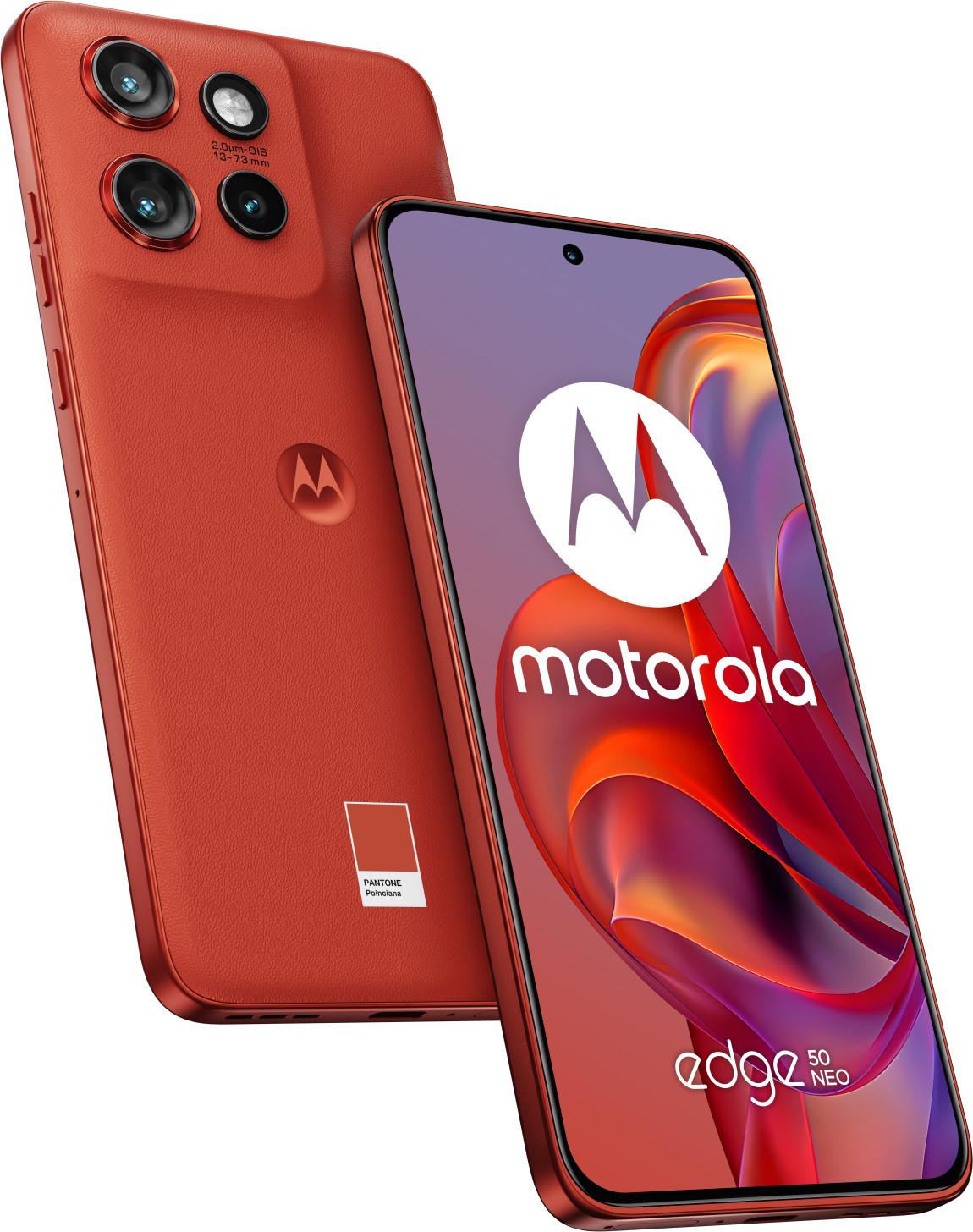 Motorola edge 50 Neo , 16,1 cm (6.36"), 8 GB, 256 GB, 50 MP, Android 14, Červená