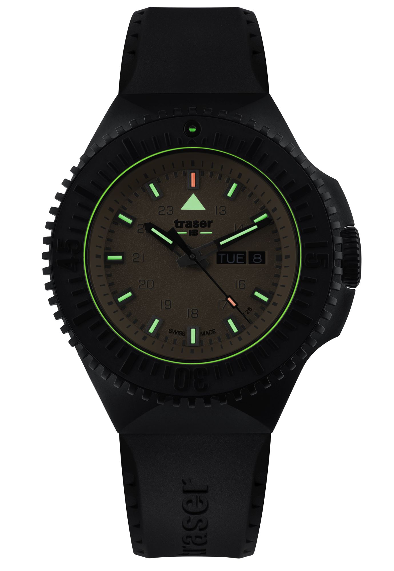 Traser Herrenuhr TS-109861 schwarz
